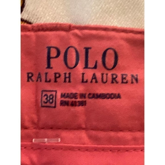 Polo Ralph Lauren Shorts Pink Performance Golf Size 38 NEW Stretch - Picture 5 of 9
